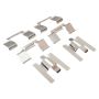 MPA 1001-0542C Quality-Built Premium Ceramic Brake Pads w/ Hardware