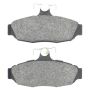 MPA 1001-0545M Quality-Built Premium Semi-Metallic Brake Pads w/ Hardware