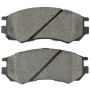 MPA 1001-0549C Quality-Built Premium Ceramic Brake Pads