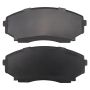 MPA 1001-0551M Quality-Built Premium Semi-Metallic Brake Pads w/ Hardware