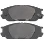 MPA 1001-0552C Quality-Built Premium Ceramic Brake Pads w/ Hardware