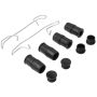 MPA 1001-0555M Quality-Built Premium Semi-Metallic Brake Pads w/ Hardware