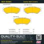 MPA 1001-0556C Quality-Built Premium Ceramic Brake Pads w/ Hardware