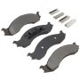 MPA 1001-0557M Quality-Built Premium Semi-Metallic Brake Pads w/ Hardware