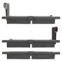 MPA 1001-0567C Quality-Built Premium Ceramic Brake Pads w/ Hardware