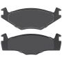 MPA 1001-0569C Quality-Built Premium Ceramic Brake Pads w/ Hardware