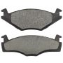 MPA 1001-0569C Quality-Built Premium Ceramic Brake Pads w/ Hardware