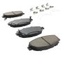 MPA 1001-0571C Quality-Built Premium Ceramic Brake Pads w/ Hardware
