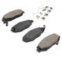 MPA 1001-0572C Quality-Built Premium Ceramic Brake Pads w/ Hardware