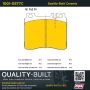 MPA 1001-0577C Quality-Built Premium Ceramic Brake Pads w/ Hardware
