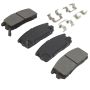 MPA 1001-0580C Quality-Built Premium Ceramic Brake Pads w/ Hardware