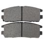 MPA 1001-0580C Quality-Built Premium Ceramic Brake Pads w/ Hardware