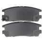 MPA 1001-0580M Quality-Built Premium Semi-Metallic Brake Pads w/ Hardware