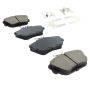 MPA 1001-0598C Quality-Built Premium Ceramic Brake Pads w/ Hardware