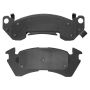 MPA 1001-0614AM Quality-Built Premium Semi-Metallic Brake Pads w/ Hardware