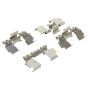 MPA 1001-0617C Quality-Built Premium Ceramic Brake Pads w/ Hardware