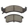 MPA 1001-0623C Quality-Built Premium Ceramic Brake Pads w/ Hardware