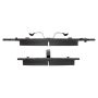 MPA 1001-0623C Quality-Built Premium Ceramic Brake Pads w/ Hardware