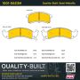 MPA 1001-0623M Quality-Built Premium Semi-Metallic Brake Pads w/ Hardware