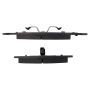 MPA 1001-0623M Quality-Built Premium Semi-Metallic Brake Pads w/ Hardware