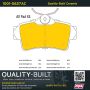 MPA 1001-0627AC Quality-Built Premium Ceramic Brake Pads w/ Hardware