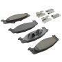 MPA 1001-0632C Quality-Built Premium Ceramic Brake Pads w/ Hardware