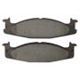 MPA 1001-0632C Quality-Built Premium Ceramic Brake Pads w/ Hardware