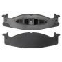 MPA 1001-0632M Quality-Built Premium Semi-Metallic Brake Pads w/ Hardware