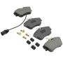 MPA 1001-0638AM Quality-Built Premium Semi-Metallic Brake Pads w/ Hardware