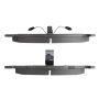 MPA 1001-0642C Quality-Built Premium Ceramic Brake Pads w/ Hardware