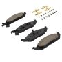 MPA 1001-0650C Quality-Built Premium Ceramic Brake Pads w/ Hardware
