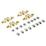 MPA 1001-0650C Quality-Built Premium Ceramic Brake Pads w/ Hardware