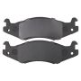 MPA 1001-0651M Quality-Built Premium Semi-Metallic Brake Pads w/ Hardware
