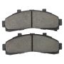 MPA 1001-0652C Quality-Built Premium Ceramic Brake Pads w/ Hardware