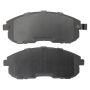 MPA 1001-0653M Quality-Built Premium Semi-Metallic Brake Pads w/ Hardware