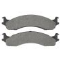 MPA 1001-0655AM Quality-Built Premium Semi-Metallic Brake Pads w/ Hardware