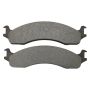 MPA 1001-0655M Quality-Built Premium Semi-Metallic Brake Pads w/ Hardware