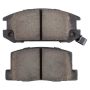 MPA 1001-0657C Quality-Built Premium Ceramic Brake Pads w/ Hardware
