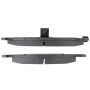 MPA 1001-0670M Quality-Built Premium Semi-Metallic Brake Pads w/ Hardware