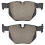 MPA 1001-0683AC Quality-Built Premium Ceramic Brake Pads w/ Hardware