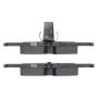 MPA 1001-0683C Quality-Built Premium Ceramic Brake Pads w/ Hardware