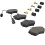 MPA 1001-0684M Quality-Built Premium Semi-Metallic Brake Pads w/ Hardware