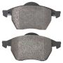 MPA 1001-0687AC Quality-Built Premium Ceramic Brake Pads w/ Hardware