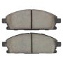 MPA 1001-0691AC Quality-Built Premium Ceramic Brake Pads w/ Hardware