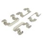 MPA 1001-0700BC Quality-Built Premium Ceramic Brake Pads w/ Hardware