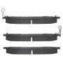 MPA 1001-0700BC Quality-Built Premium Ceramic Brake Pads w/ Hardware