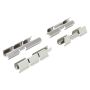 MPA 1001-0702BM Quality-Built Premium Semi-Metallic Brake Pads w/ Hardware