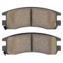 MPA 1001-0714C Quality-Built Premium Ceramic Brake Pads w/ Hardware