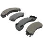 MPA 1001-0717M Quality-Built Premium Semi-Metallic Brake Pads