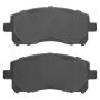 MPA 1001-0721C Quality-Built Premium Ceramic Brake Pads w/ Hardware